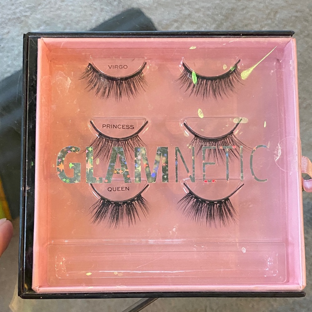 Glamnetic eyelashes 3 pack